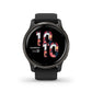 Garmin, Venu 2, Watch, Watch Color: Black, Wristband: Black - Silicone