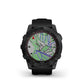 Garmin, fenix 7X, Sapphire Solar, Watch, Watch Color: Black, Wristband: Black - Silicone