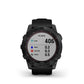 Garmin, fenix 7X, Sapphire Solar, Watch, Watch Color: Black, Wristband: Black - Silicone