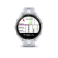 Garmin, Forerunner 965, Watch, Watch Color: Black, Wristband: Black/Powder Grey - Silicone