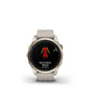 Garmin, Epix Pro Sapphire Edition 42mm, Watch, Watch Color: Soft Gold, Wristband: Light Sand - Silicone