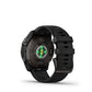 Garmin, Epix Pro Sapphire Edition 47mm, Watch, Watch Color: Titanium, Wristband: Black - Silicone