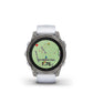 Garmin, Epix Pro Sapphire Edition 47mm, Watch, Watch Color: Titanium, Wristband: Black - Silicone