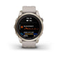 Garmin, fenix 7S Pro Sapphire Solar, Watch, Watch Color: Soft Gold, Wristband: Light Sand - Silicone