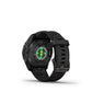 Garmin, fenix 7S Pro Sapphire Solar, Watch, Watch Color: Grey, Wristband: Black - Silicone