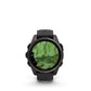 Garmin, fenix 8 AMOLED Sapphire 43mm, Watch, Watch Color: Grey, Wristband: Black/ Pebble Gray - Silicone