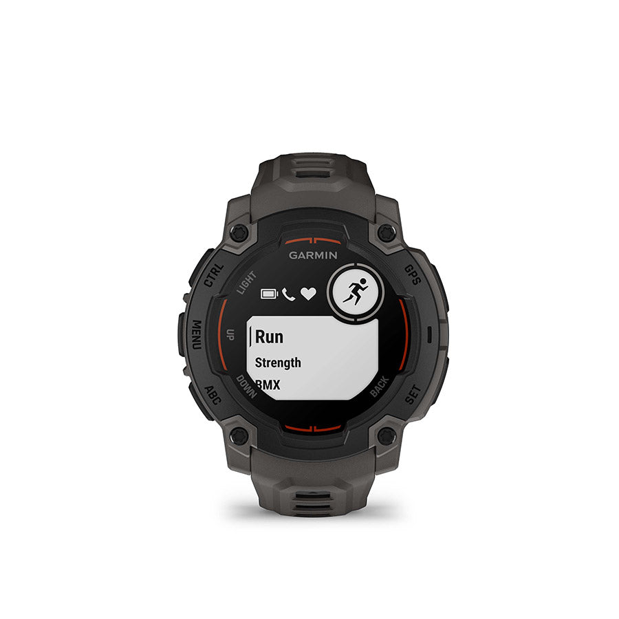 Garmin, Instinct E 45mm, Watch, Watch Color: Electric Lime, Wristband: Electric Lime - Silicone