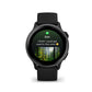 Garmin, vivoactive 6, Watch, Watch Color: Slate, Wristband: Black - Silicone
