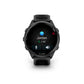 Garmin, Forerunner 570 47mm, Watch, Watch Color: Slate Grey, Wristband: Translucent Black/Black - Silicone