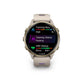 Garmin, Forerunner 970, Watch, Watch Color: Black, Wristband: Black/Translucent Whitestone- Silicone