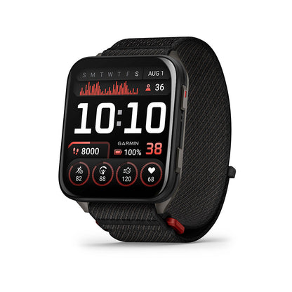 Garmin, Venu X1, Watch, Watch Color: Black, Wristband: Black - Nylon