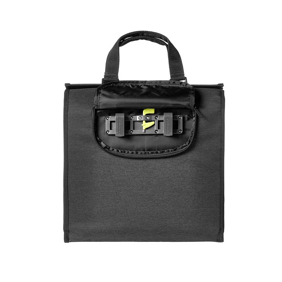 Basil, Mira, Shopper bag, Black Melee