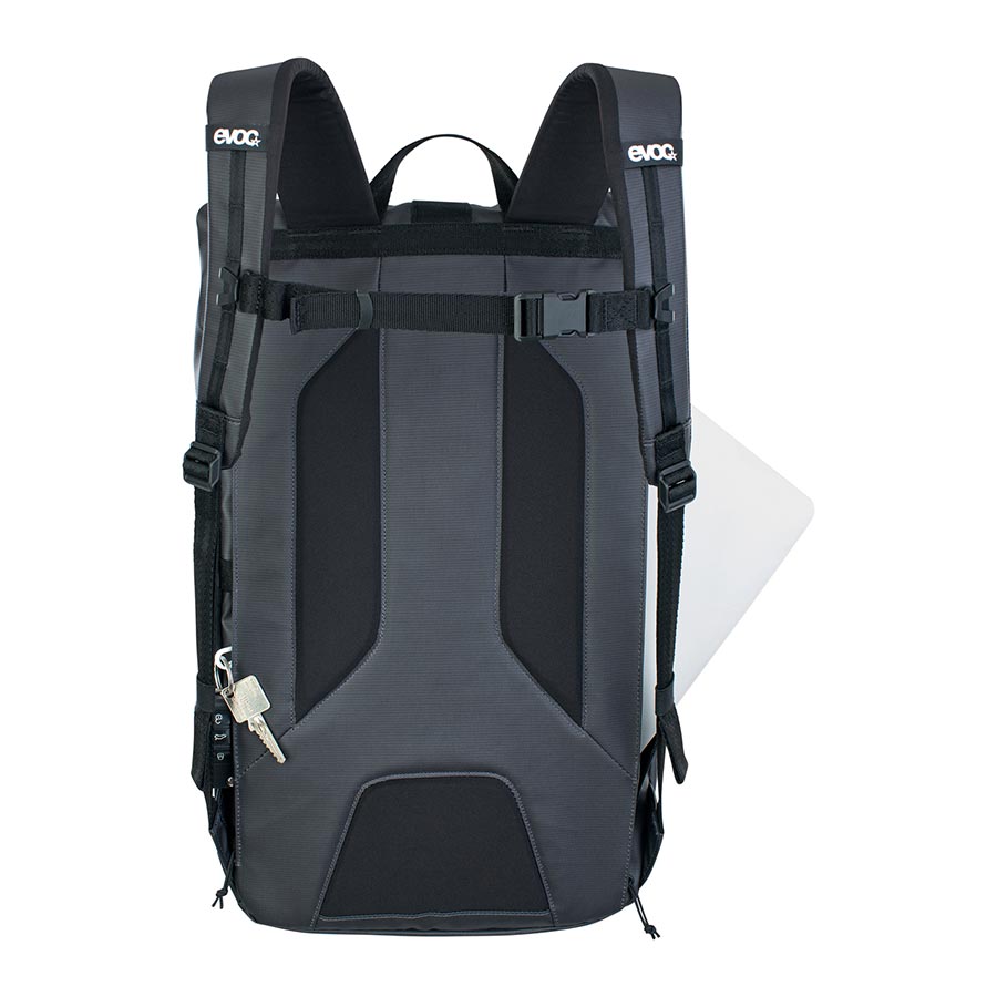 EVOC, Duffle Backpack 26, 26L, Carbon Grey/Black