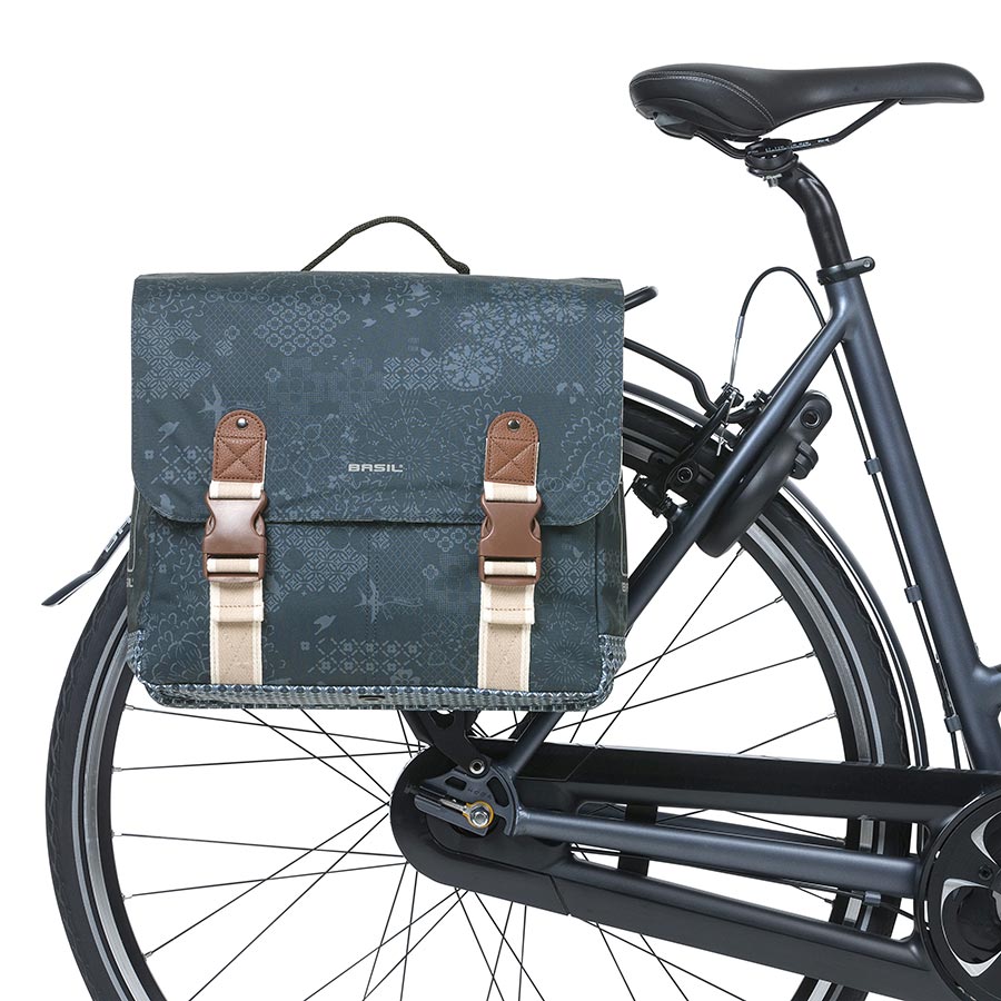 Basil, Bohème MIK, Pannier, 35L, Blue