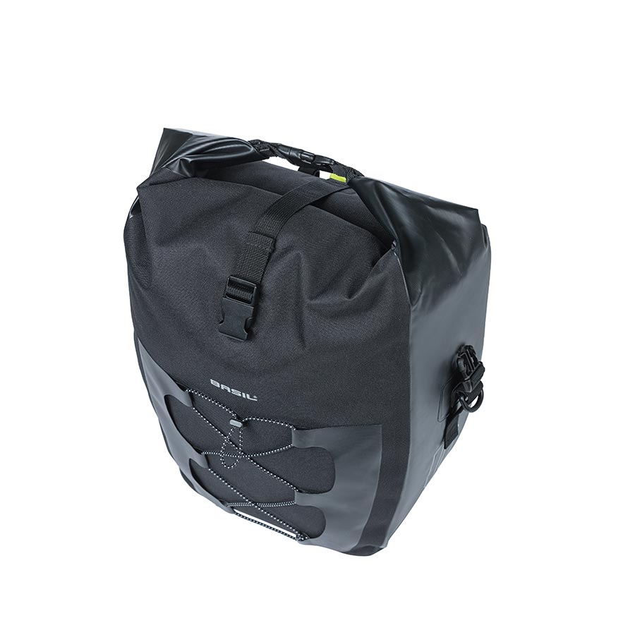 Basil, Navigator, Pannier, Single, 32L, Black