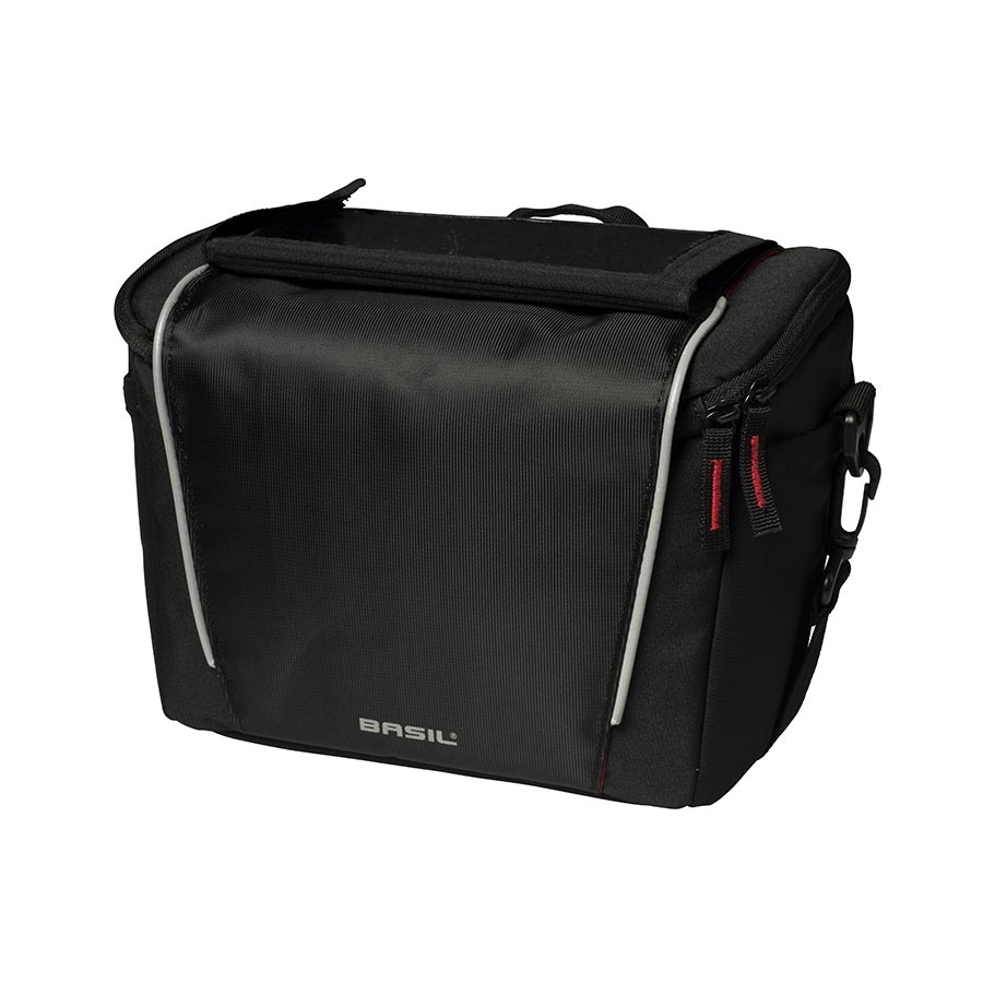 Basil, Sport Design, Handlebar Bag, 7L, Black