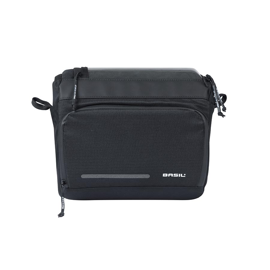 Basil, Move Handlebar, Handlebar Bag, 7-8L, Black