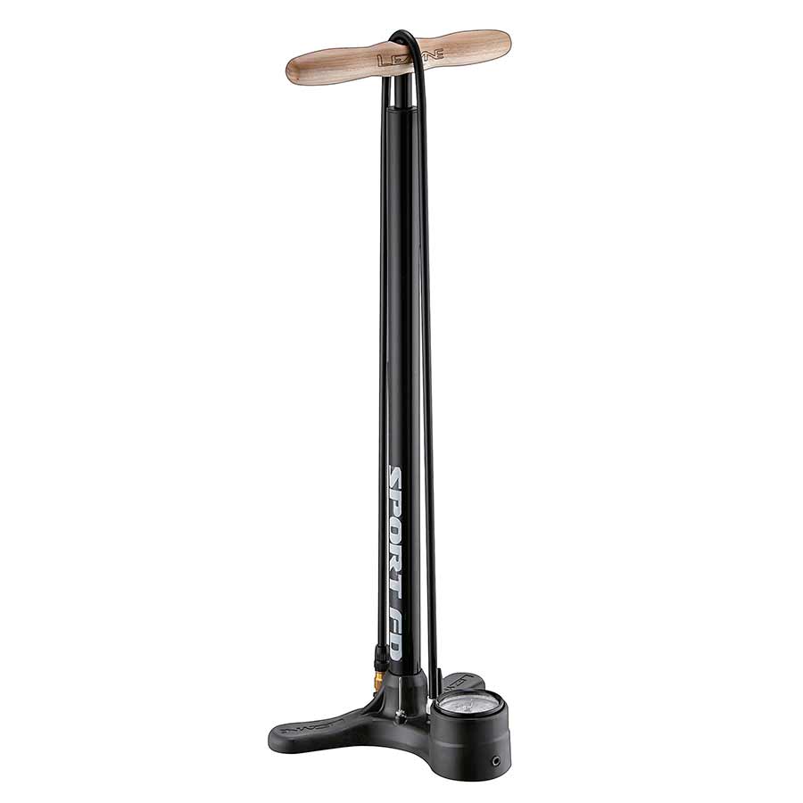 Lezyne, Sport Floor Drive, Floor Pump, Flip-Thread, 220psi, Black