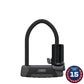 Abus, Granit XPlus 540, U-Lock, Key, 13mm, 16.0cm x 23.0cm, 6.3'' x 9'', USH, Black