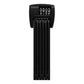 Abus, Bordo 6000C, Folding Lock, Combination, 5mm, 90cm, 3', SH, Black