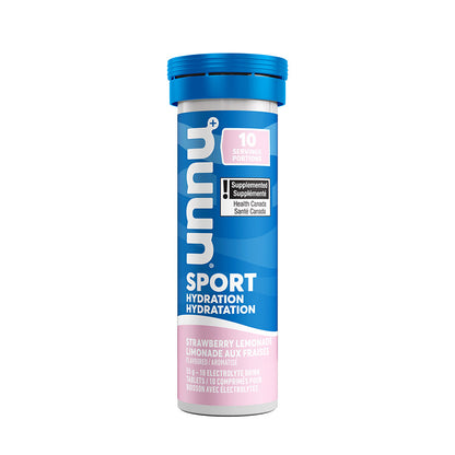 Nuun, Sport, Drink Mix, Strawberry Lemonade, Box of 8, 10 servings, 8pcs