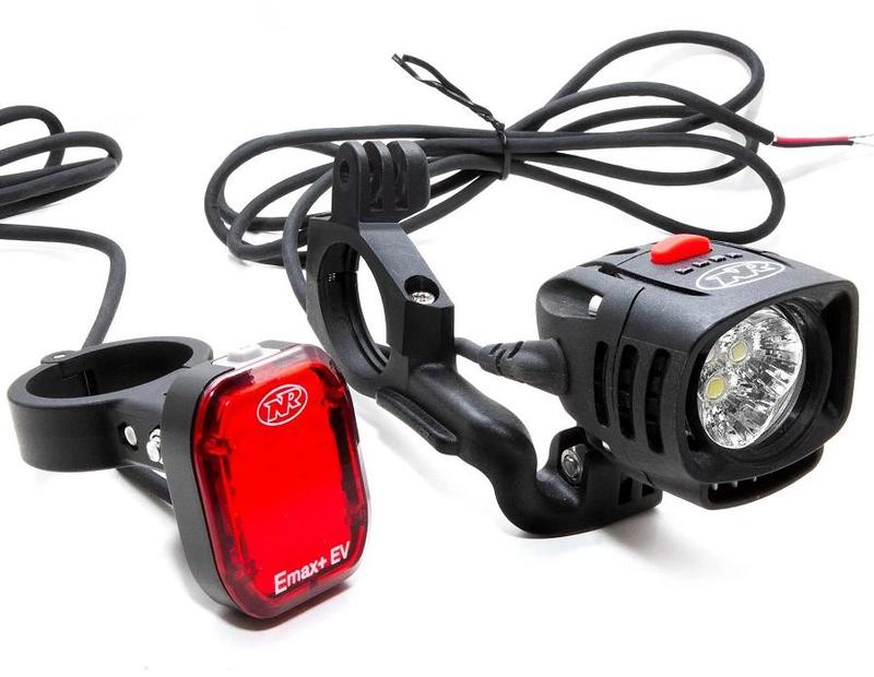NiteRider Rechargeable LED Light Combo, EPro 1000 & EMax+ 150 (E-Bike Specific)