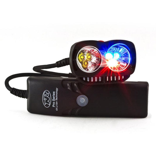 NiteRider Digital Police Patrol LED Lightset, Red/Blue