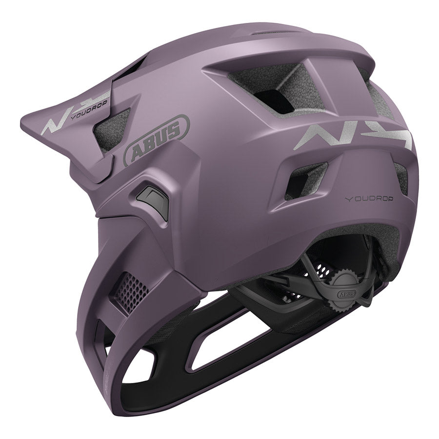 Abus, YouDrop FF, Mountain Helmet, S, 48 - 55cm, Ash Purple
