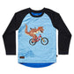 Kids Ride Shotgun, Windproof MTB Kids, Youth Jersey, Unicorn, L