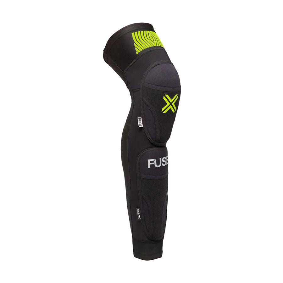 Fuse, OMEGA 100, Knee/Shin Guard, Black, L, Pair