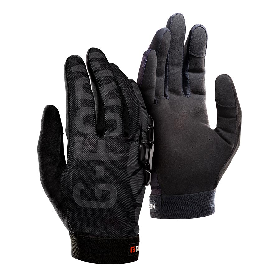 G-Form, Sorata 2 Trail, Full Finger Gloves, Black, S, Pair