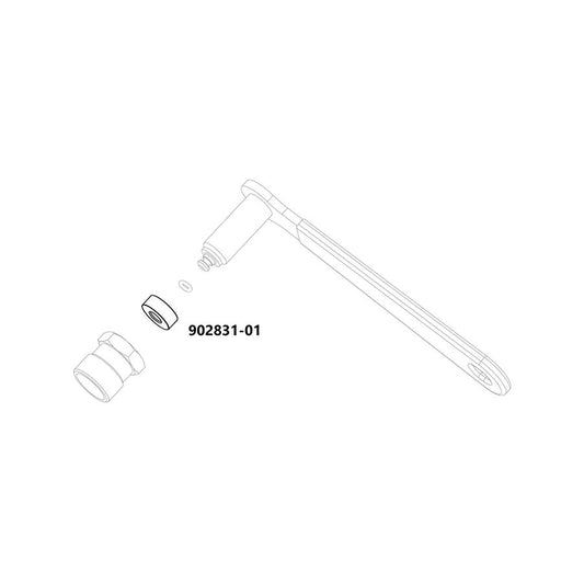 Park Tool, 1203, Swivel Foot for CCP-44