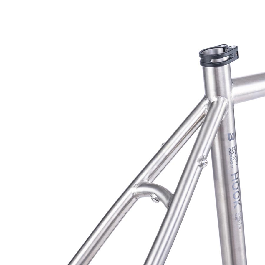 Bombtrack, HOOK EXT TI, Road Frame, Titanium, L