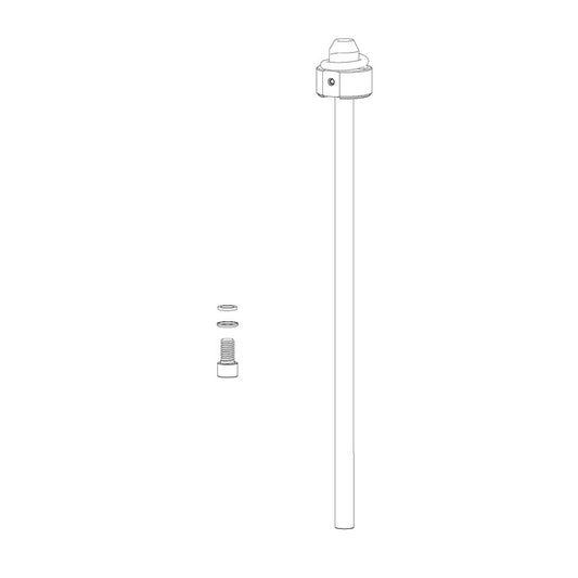 RockShox, 11.4015.381.000, Coil spring shaft includes shaft bolt Domain Dual Crown 2011+/Boxxer Race/RC/Team/R2C2 2010+