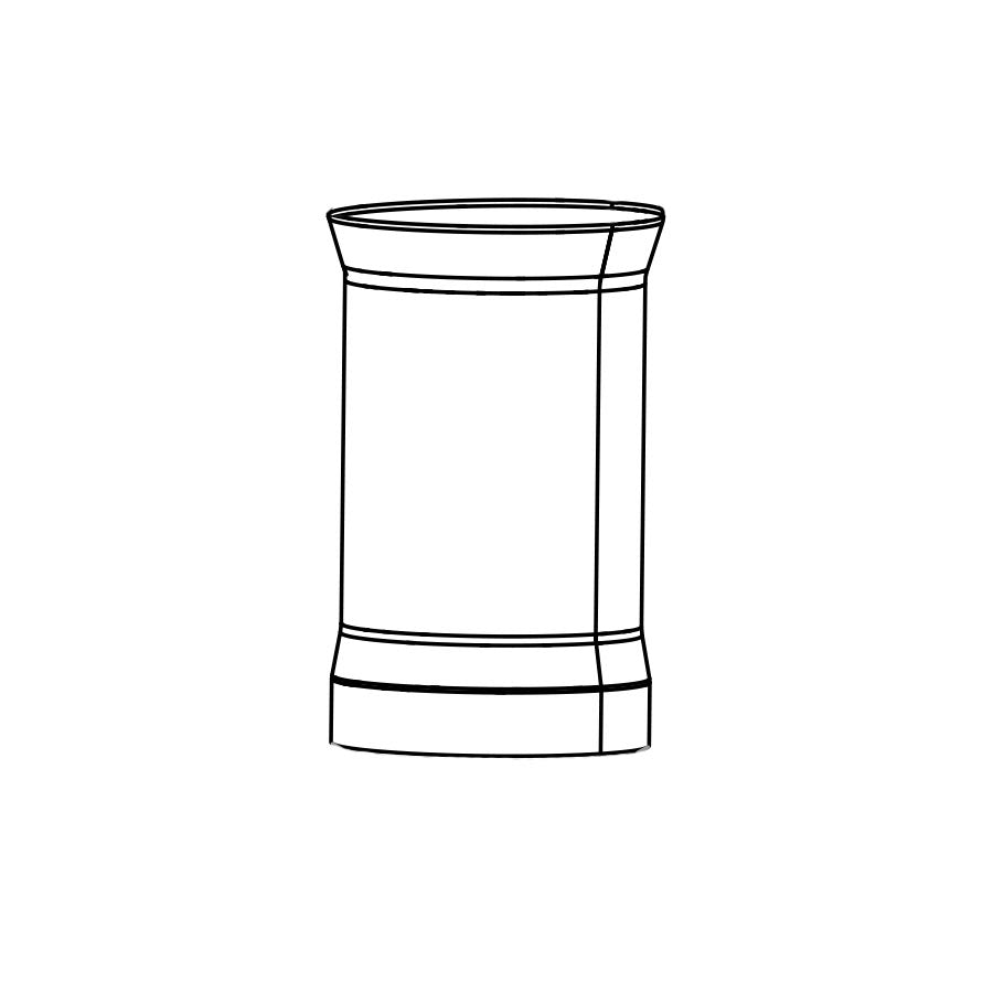 RockShox, Reservoir for Super Deluxe, 62mm, 11.4118.057.001