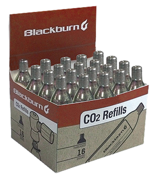 Threaded 16g CO2 cartridge box of 20