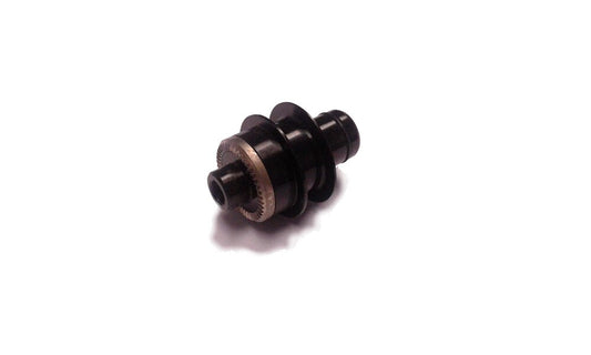 FW END CAP (1PC) 100/QR BLACK DICUT