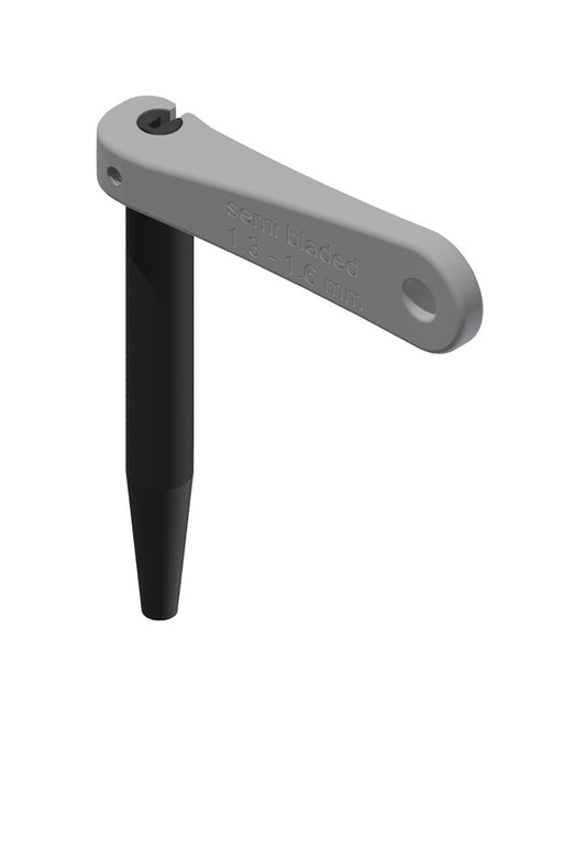 SPOKE HOLDER 1.3-1.6MM SEMI-BLADED