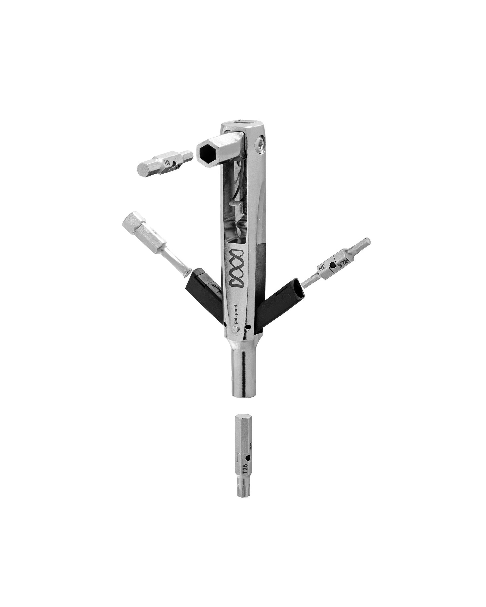 Daysaver Multitool IncredibleX exploded with bits