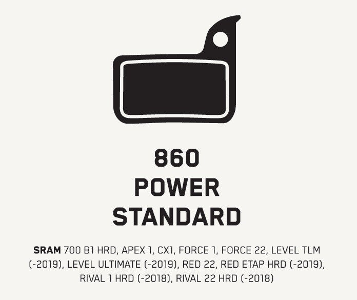 BRAKE PAD 860