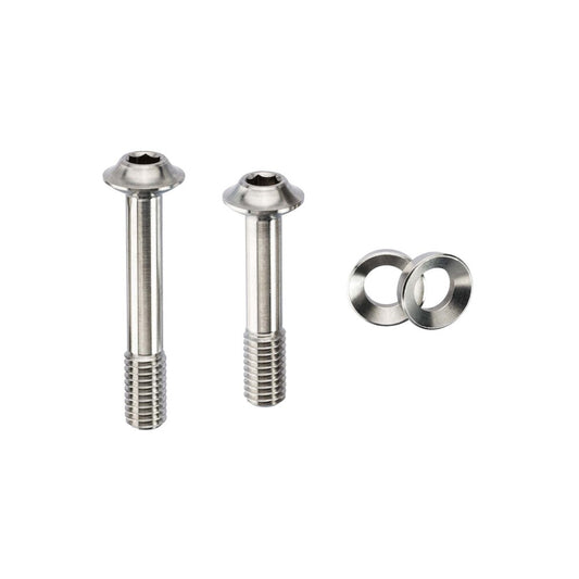 Ti Mount Bolt & Washer Kit Spherical M6X33/39
