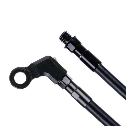 Hose Kit Angled Blk/Strgt M6 Blk Kev 900Mm