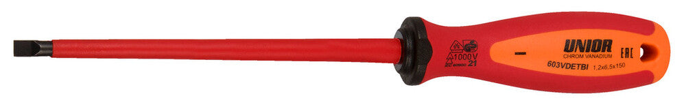 603VDETBI Electrician's screwdriver with insulated blade, VDE TBI