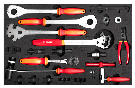 Set of tools in tray 1600SOS25