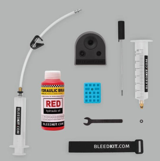 SHIMANO PREMIUM BLEED KIT 2012+ W RED FLUID – Essential Cycles
