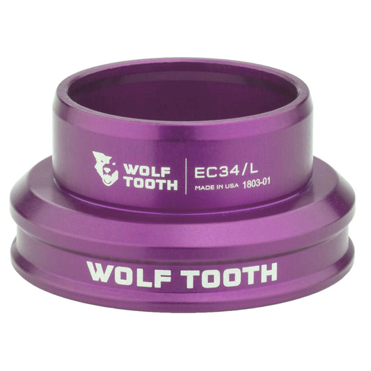Wolf Tooth EC34/30 Premium Lower Headset Ultraviolet Purple