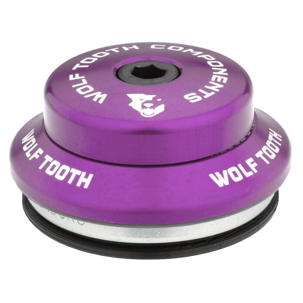 Wolf Tooth IS41/28.6 Performance Upper Headset 7mm Stack Ultraviolet Purple