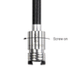 Screw on-Pull off Hose