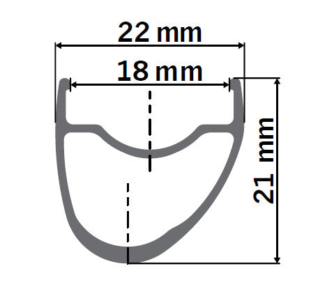RR 411 DB ASYMMETRIC RIM