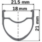 RR 411 SYMMETRIC RIM